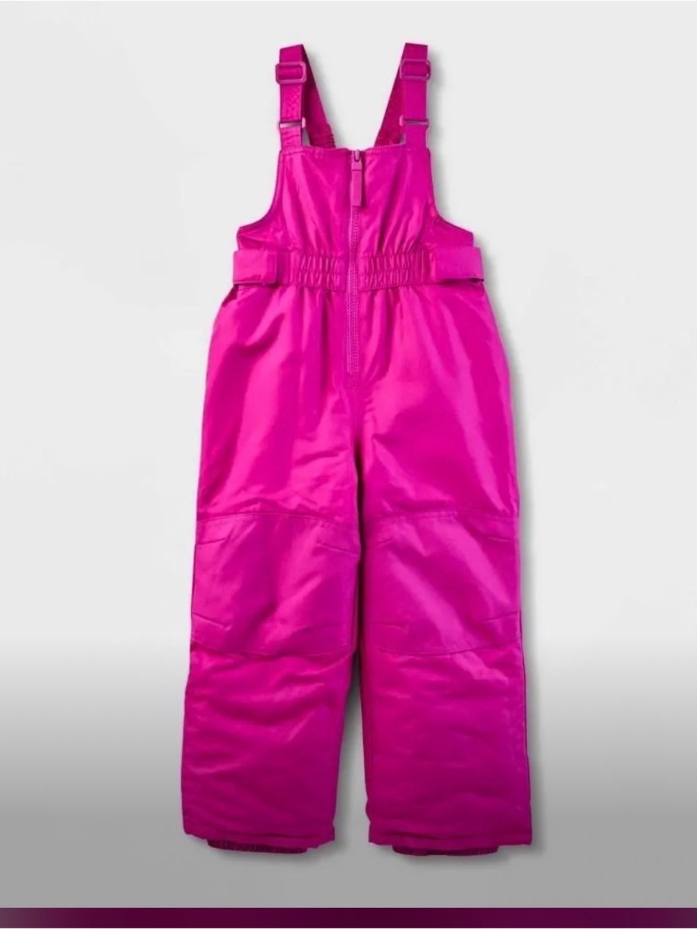 Toddler Solid Snow Bib - Cat & Jack™ Magenta 5T